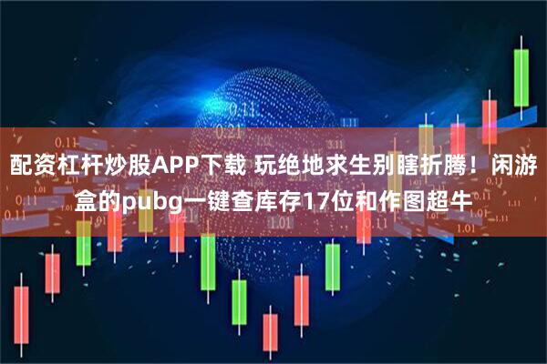 配资杠杆炒股APP下载 玩绝地求生别瞎折腾！闲游盒的pubg一键查库存17位和作图超牛
