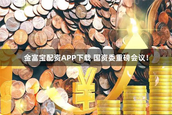金富宝配资APP下载 国资委重磅会议!