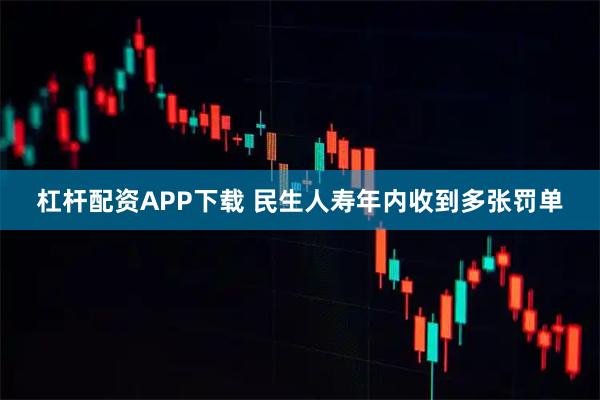 杠杆配资APP下载 民生人寿年内收到多张罚单